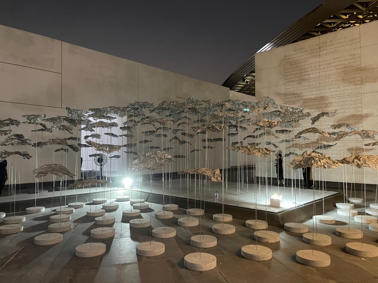 “Flying Umbrellas” — Louvre Abu Dhabi