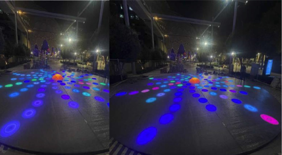 “Sun Dance” — Dhai Dubai Light Festival
